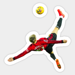 Alejandro Garnacho Bicycle Kick Sticker